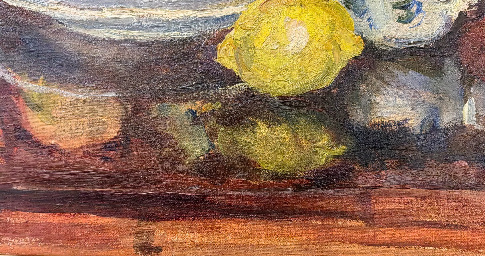 Кончаловский Михаил Петрович. Натюрморт с чайником и фруктами