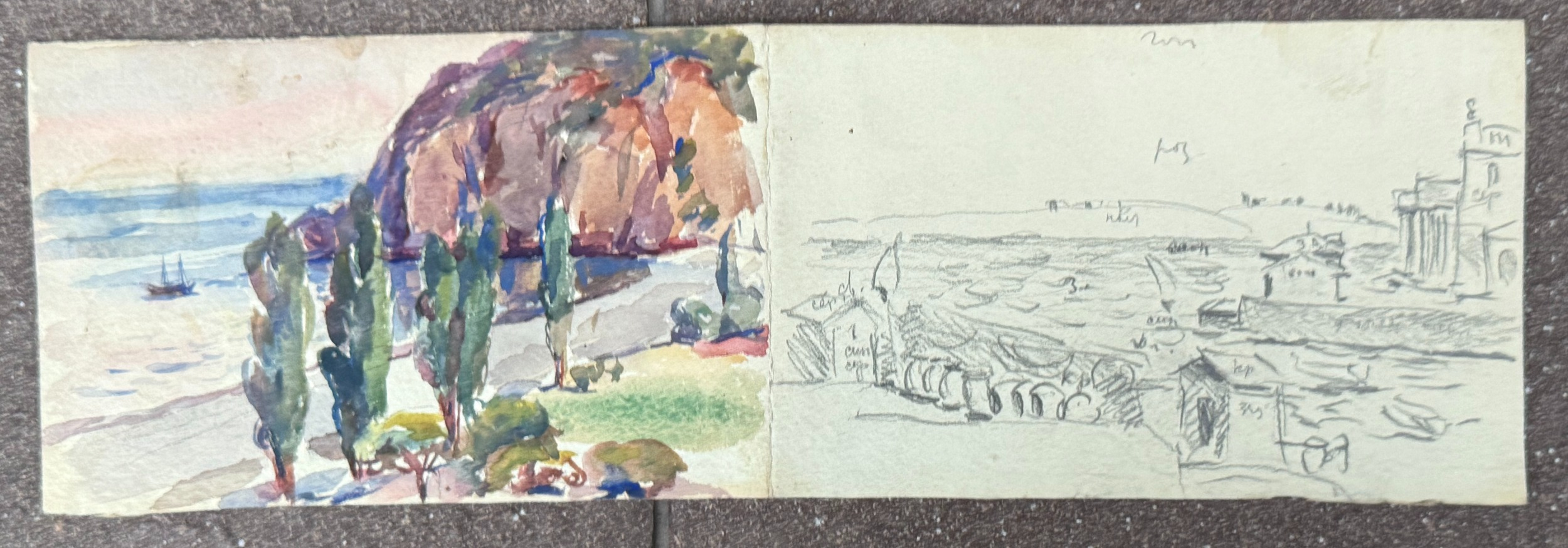 Кончаловский Михаил Петрович. Южный пейзаж. 151