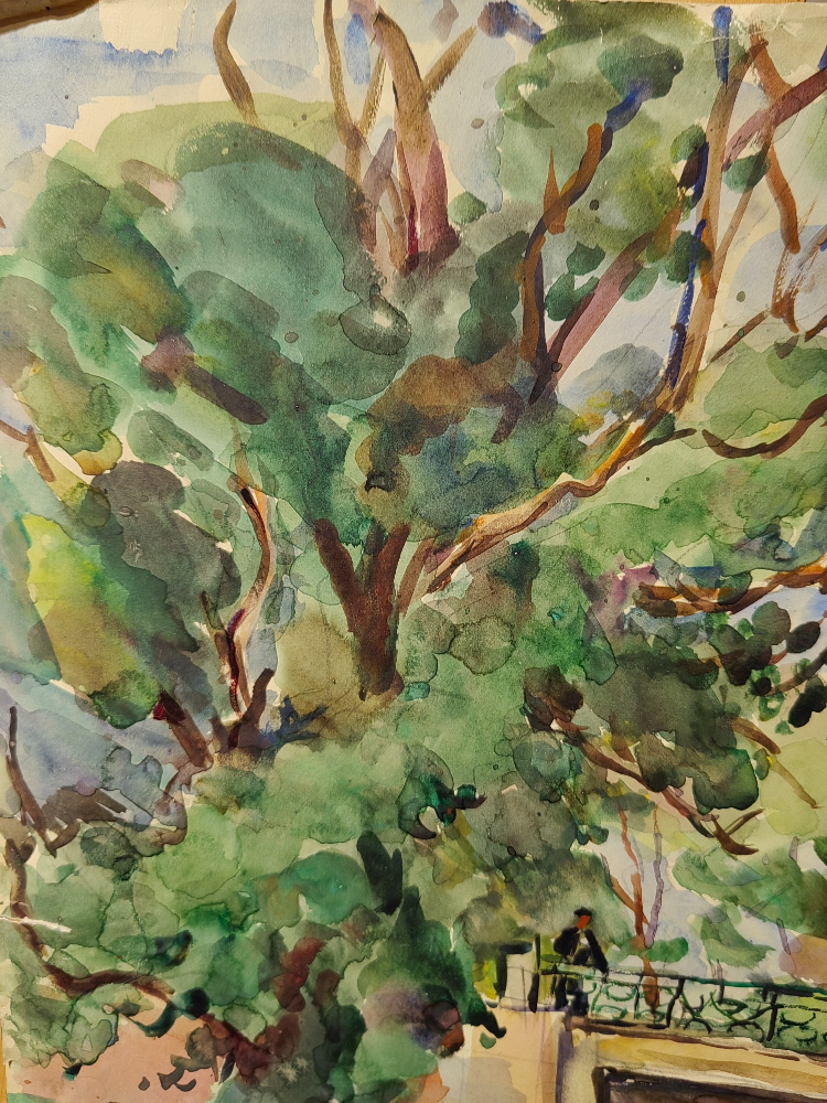 Кончаловский Михаил Петрович. Никитский сад. 217