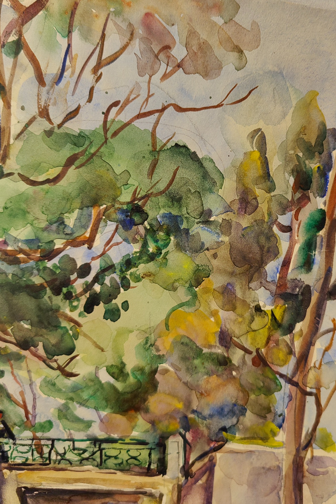 Кончаловский Михаил Петрович. Никитский сад. 217