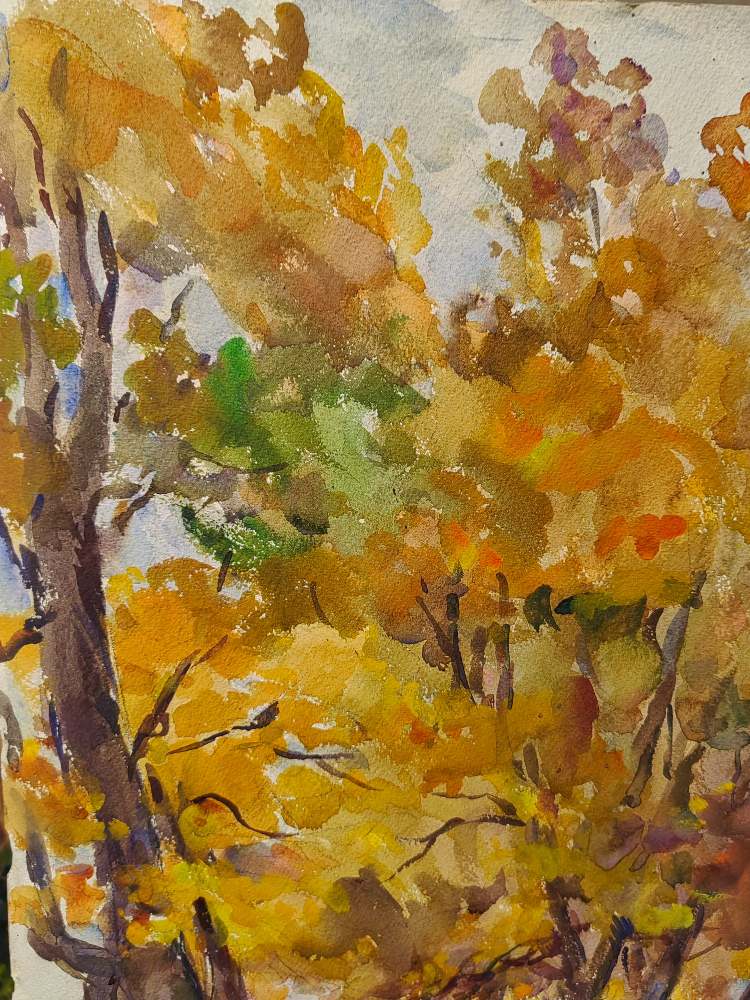 Кончаловский Михаил Петрович. Осенний пейзаж. 218