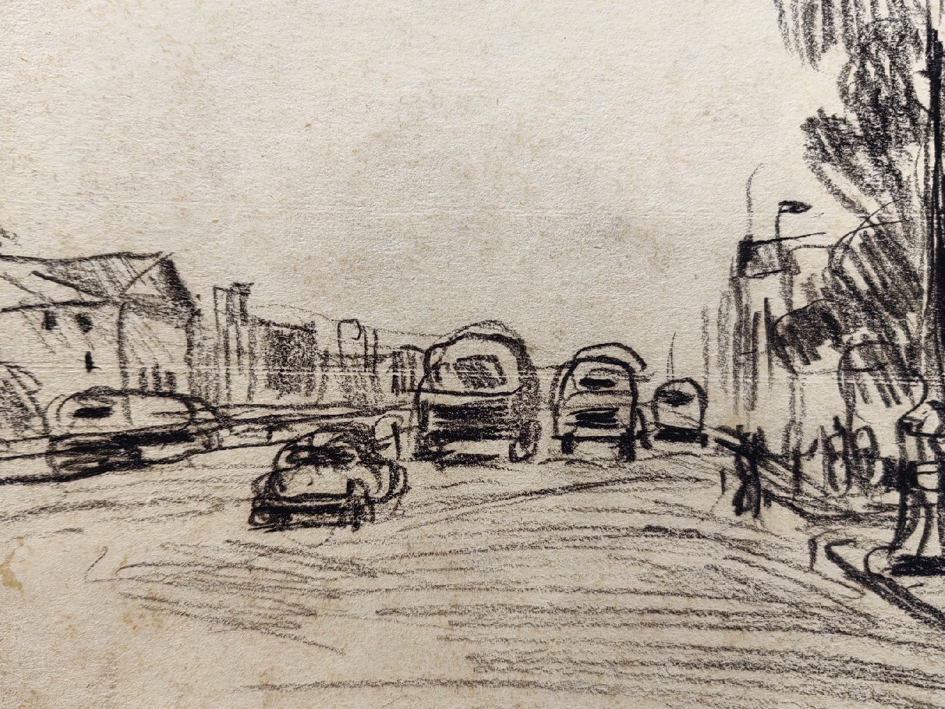 Кончаловский Михаил Петрович. Городской пейзаж. 227