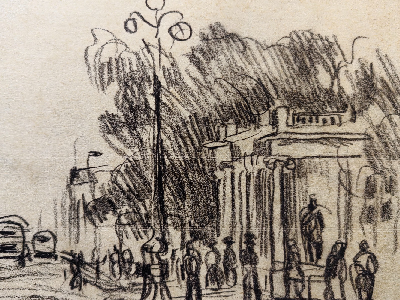 Кончаловский Михаил Петрович. Городской пейзаж. 227