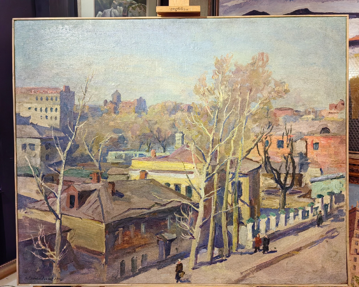 Кончаловский Михаил Петрович. Весна. Конюшковская улица