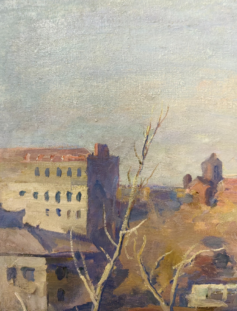 Кончаловский Михаил Петрович. Весна. Конюшковская улица