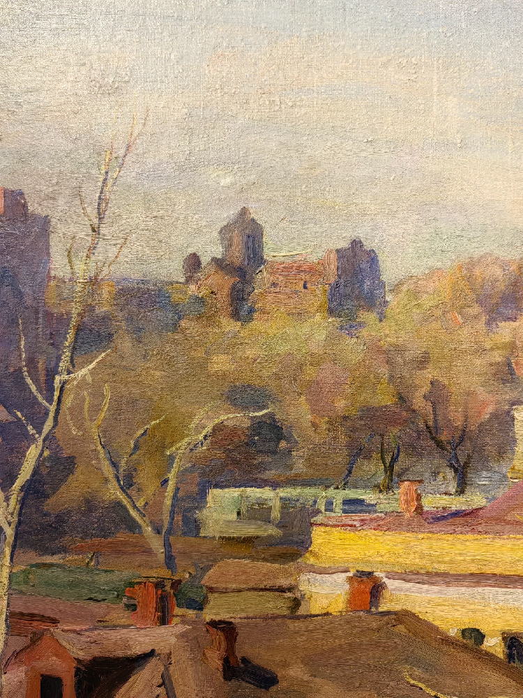 Кончаловский Михаил Петрович. Весна. Конюшковская улица