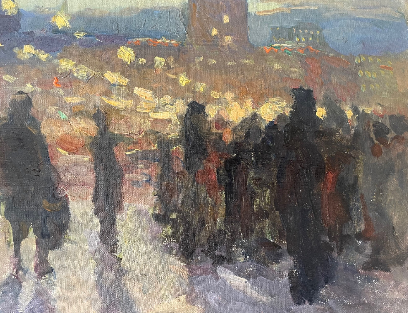 Орлов Сергей Михайлович. Огни Москвы