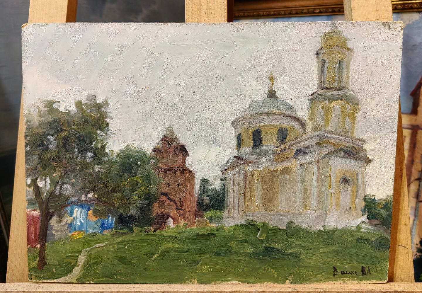 Васин Владимир Алексеевич. Церковь в Коломне