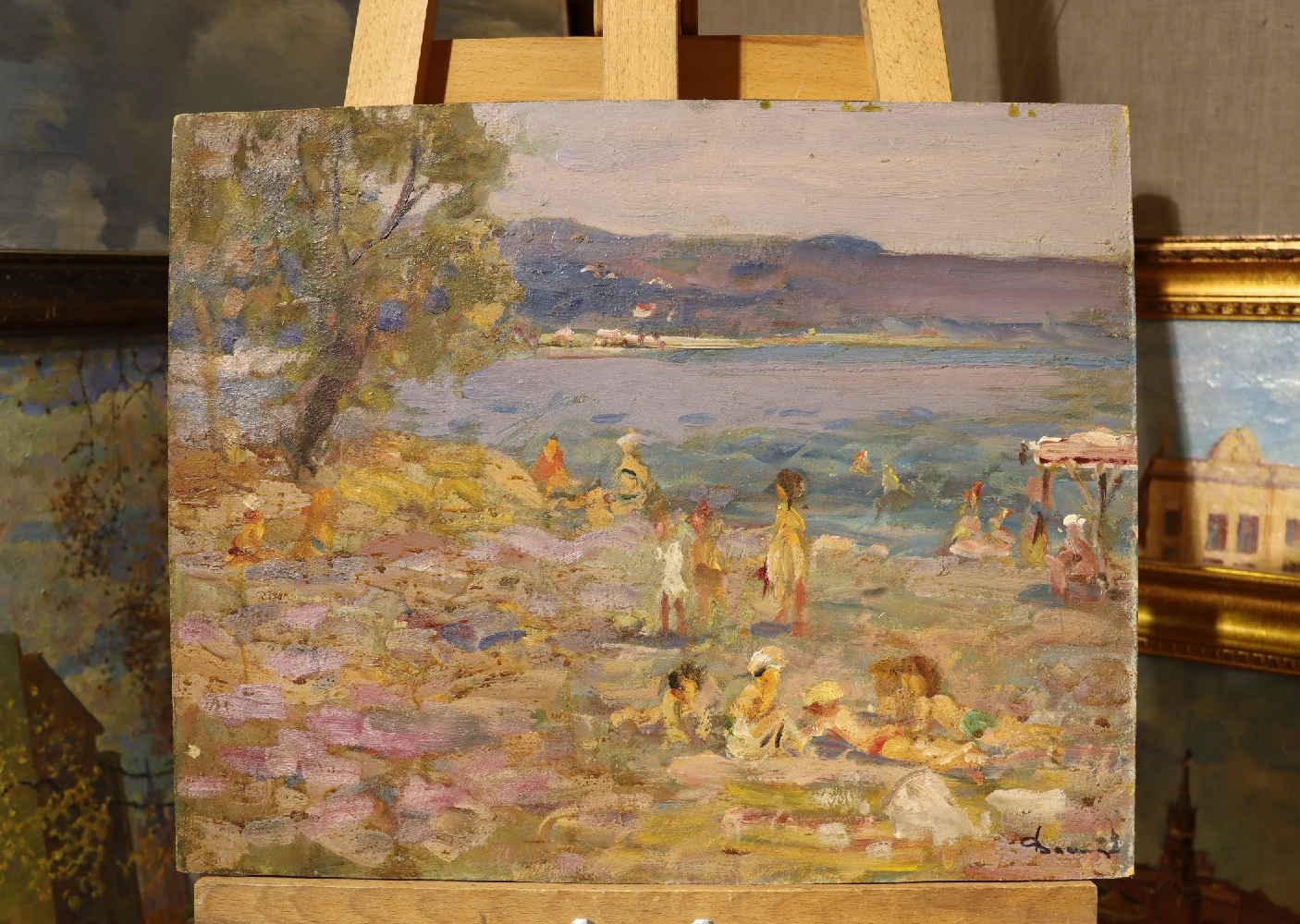 Васин Владимир Алексеевич. Море в Хосте