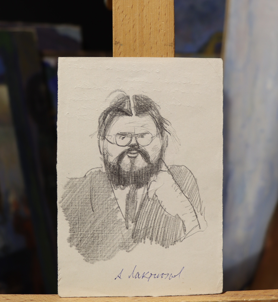 Крылов Порфирий Никитич. Портрет художника Александра Ивановича Лактионова