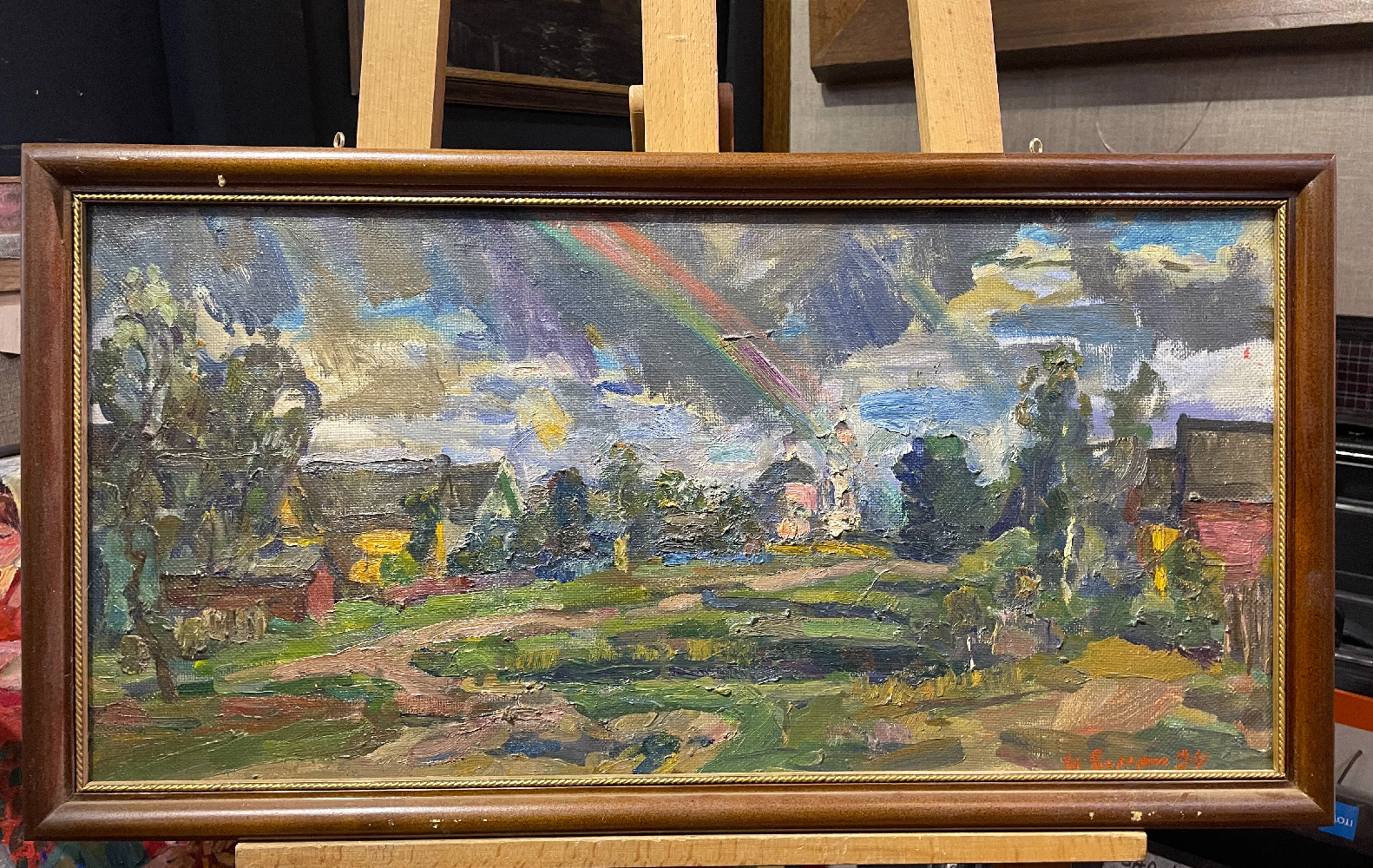 Сорокин Иван Васильевич. Мой дом и мастерская в Усолье