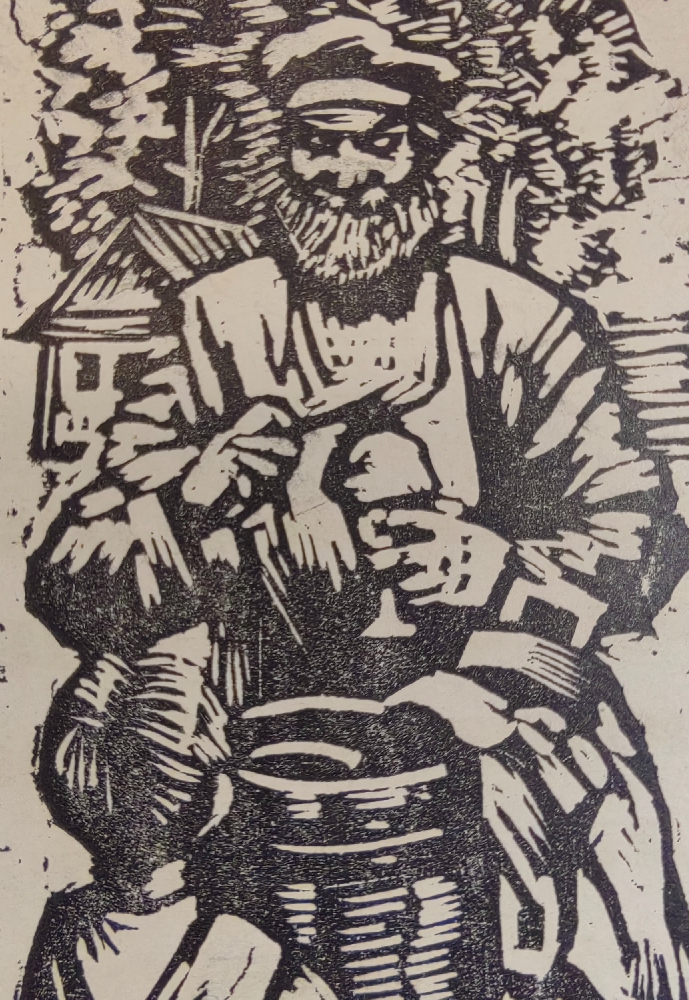 Кустодиев Борис Михайлович. Мороженщик