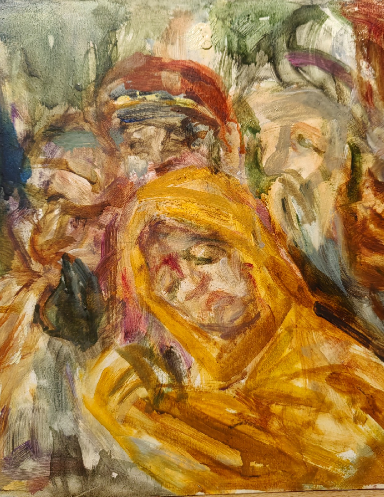 Романович Сергей Михайлович. Христос и грешница