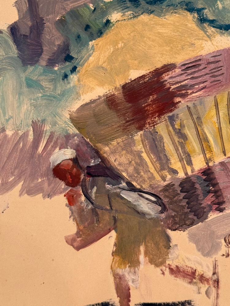 Котов Николай Георгиевич. Носильщик