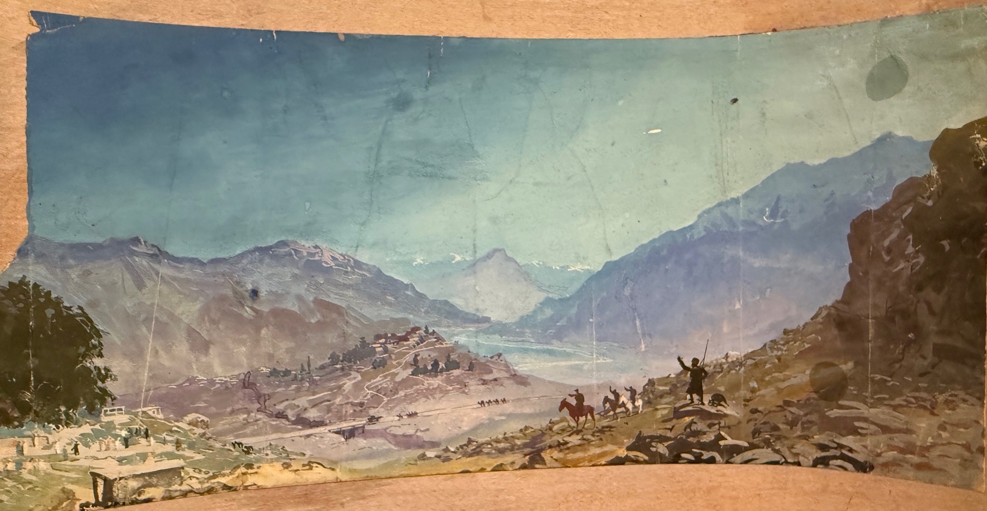 Котов Николай Георгиевич. Встреча в горах