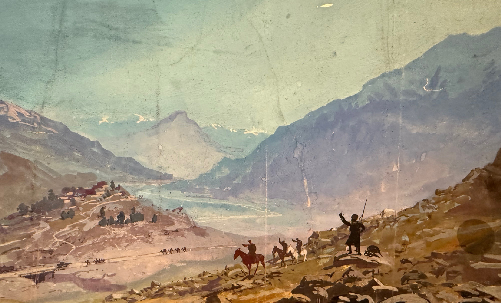 Котов Николай Георгиевич. Встреча в горах