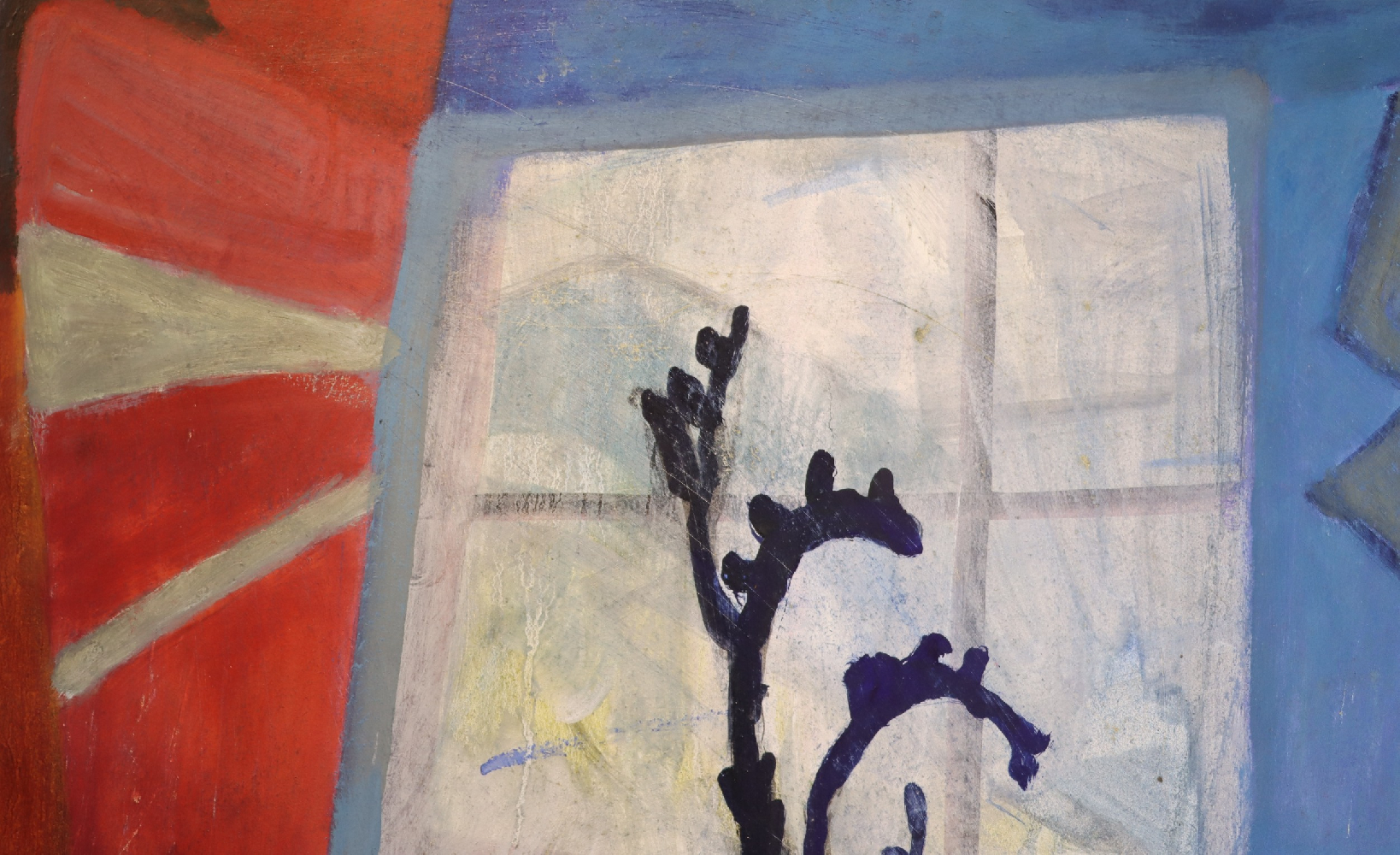 Рудаков Михаил Захарьевич. Цветок у окна.