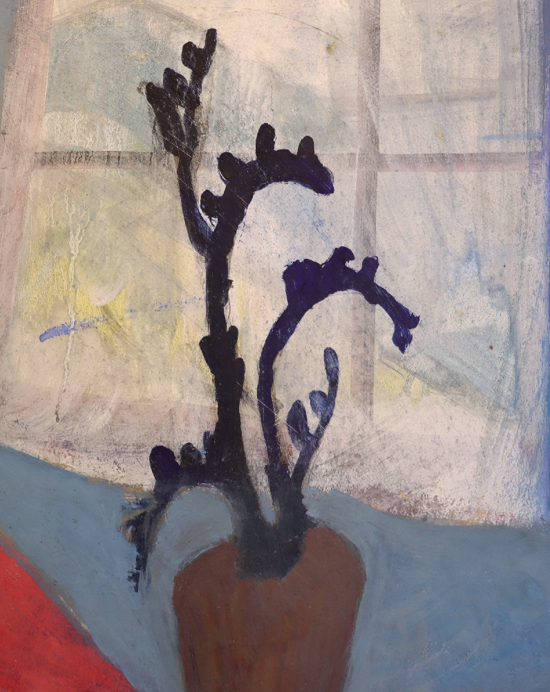 Рудаков Михаил Захарьевич. Цветок у окна.