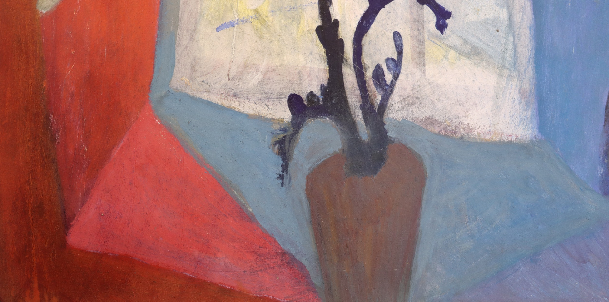 Рудаков Михаил Захарьевич. Цветок у окна.