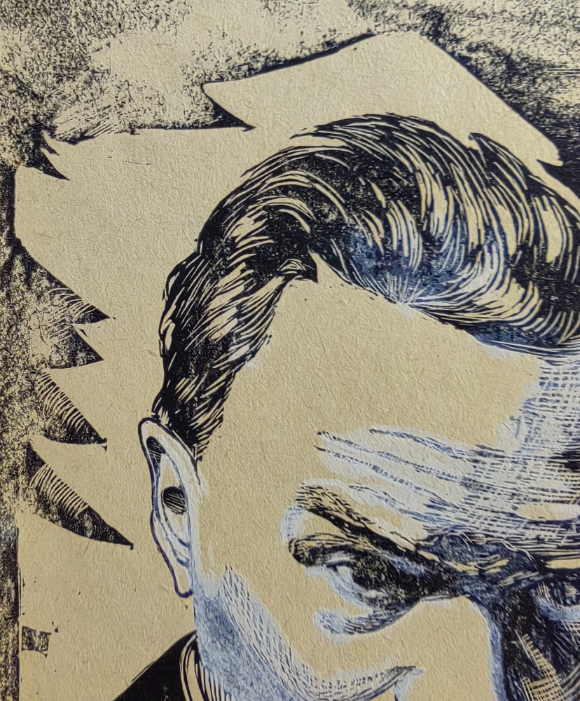 Костенко Константин Евтихиевич. Портрет В. Брюсова