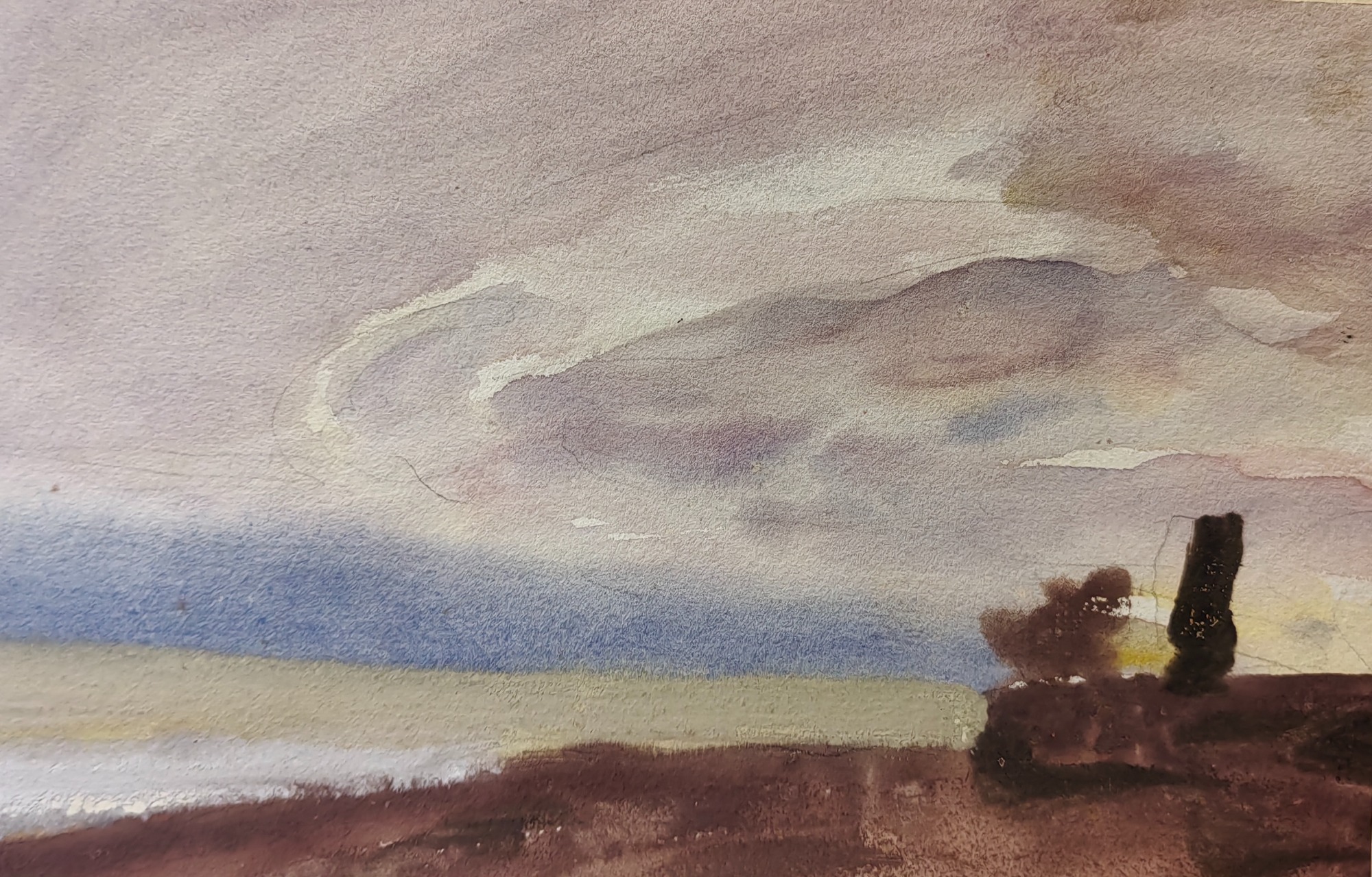 Костенко Константин Евтихиевич. Вечер. Комарово