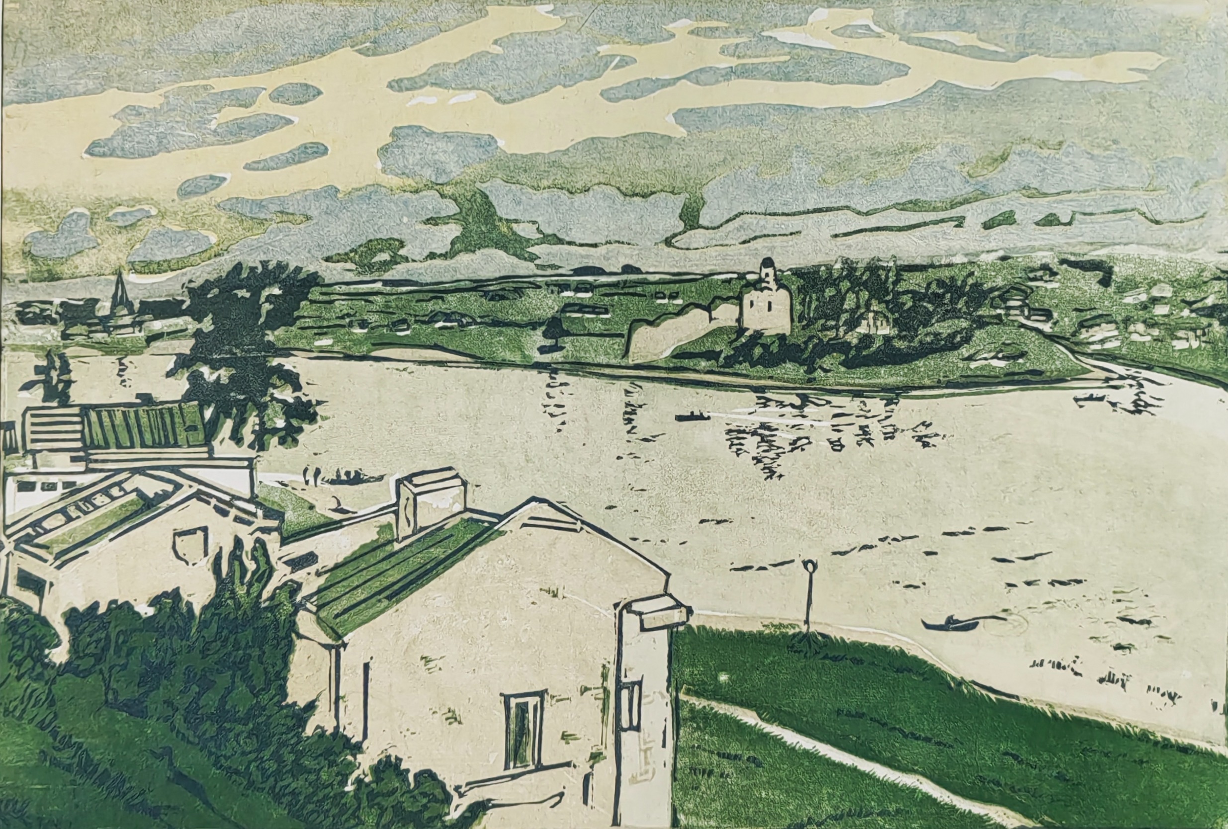 Костенко Константин Евтихиевич. Город на реке