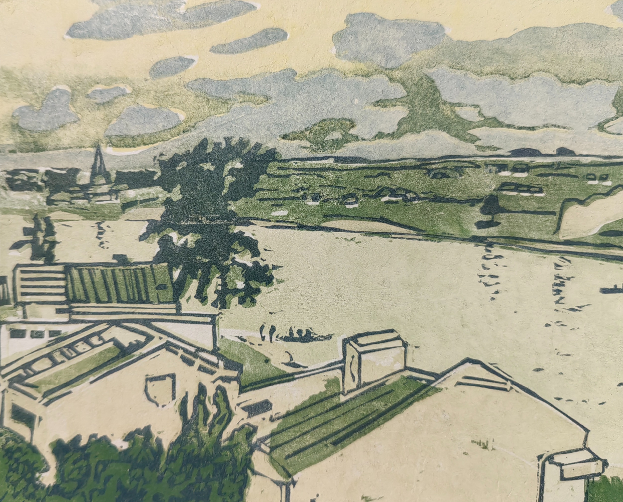 Костенко Константин Евтихиевич. Город на реке