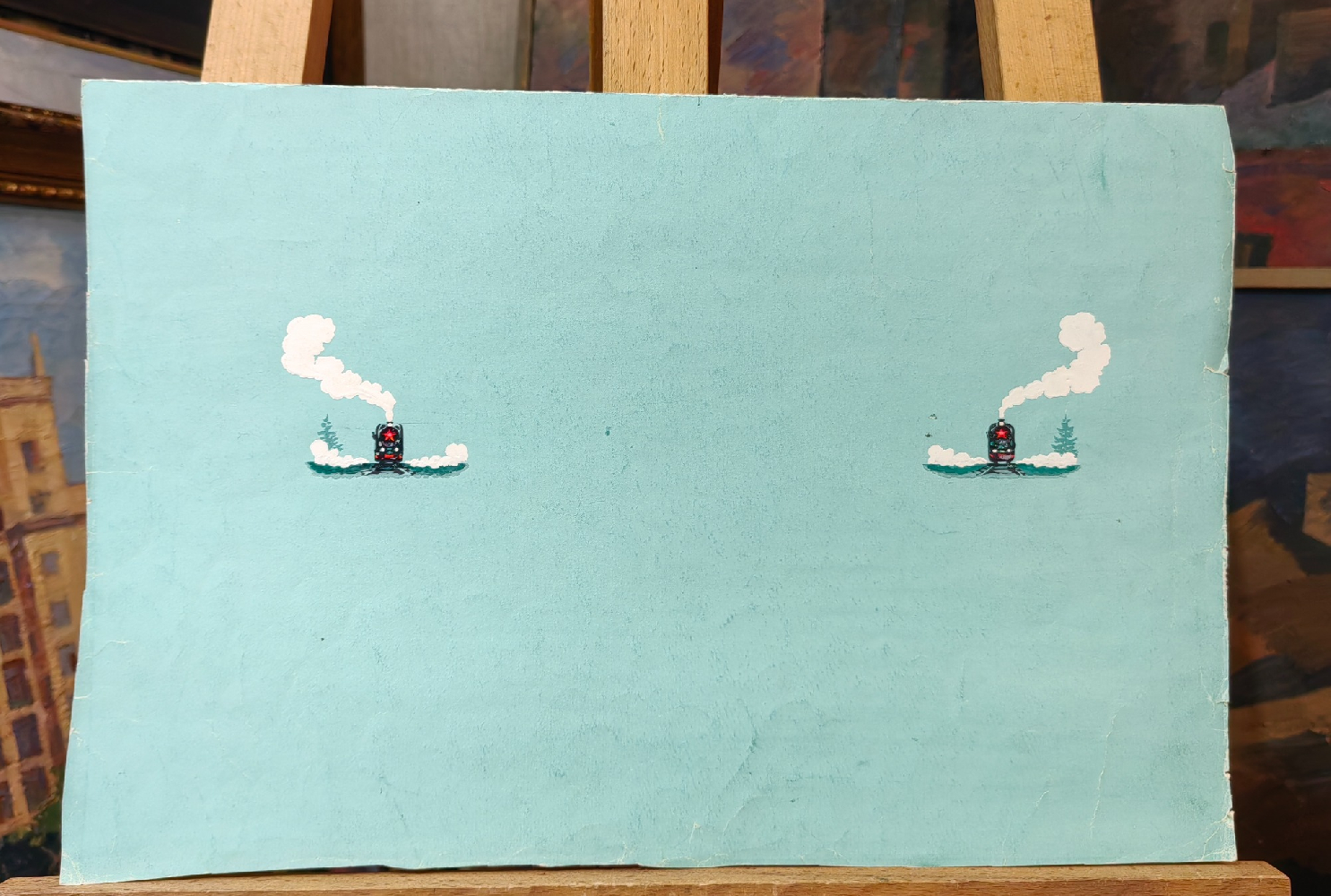 Тамби Владимир Александрович. Паровозы