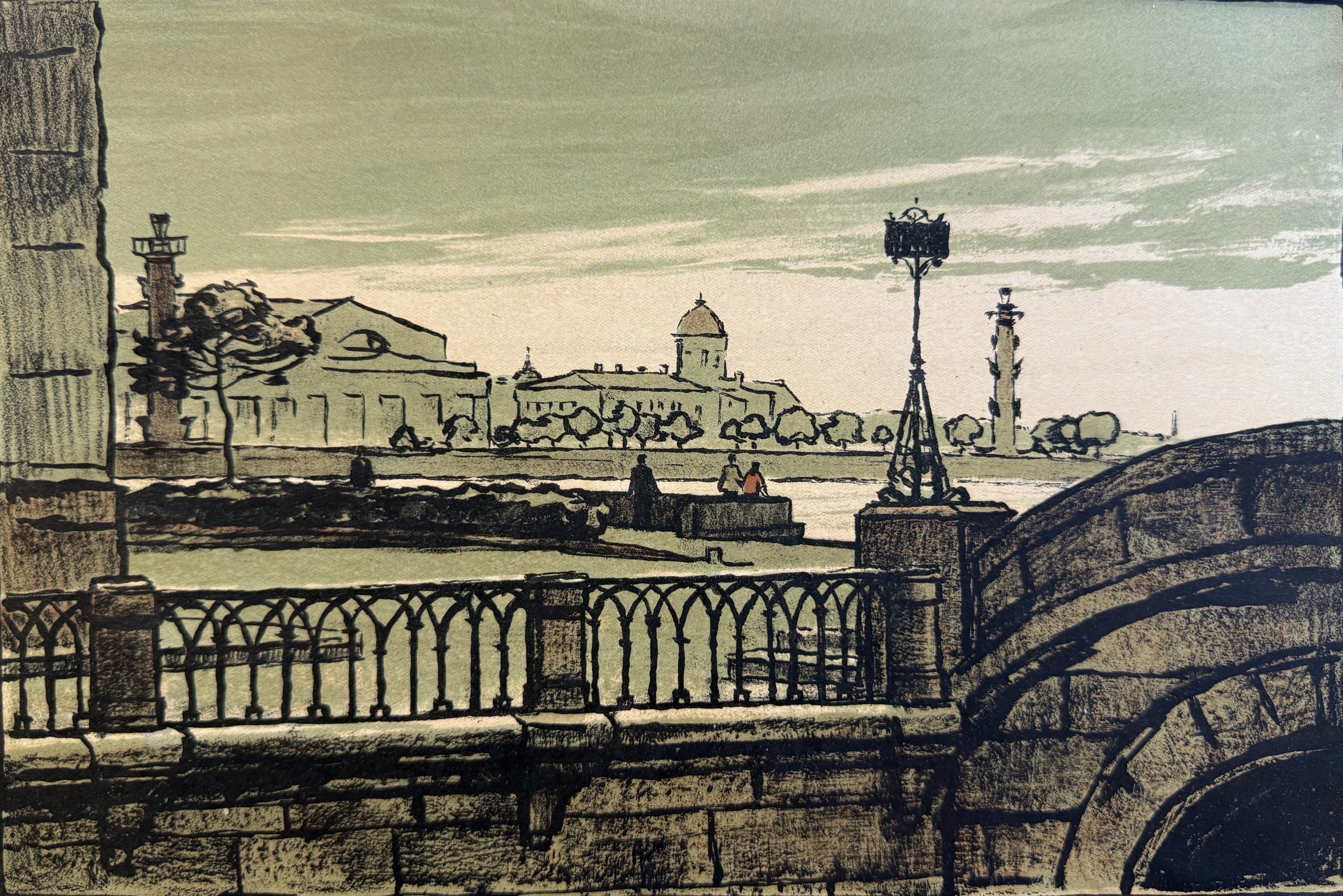 Храпак Георгий Васильевич. Ленинградская набережная