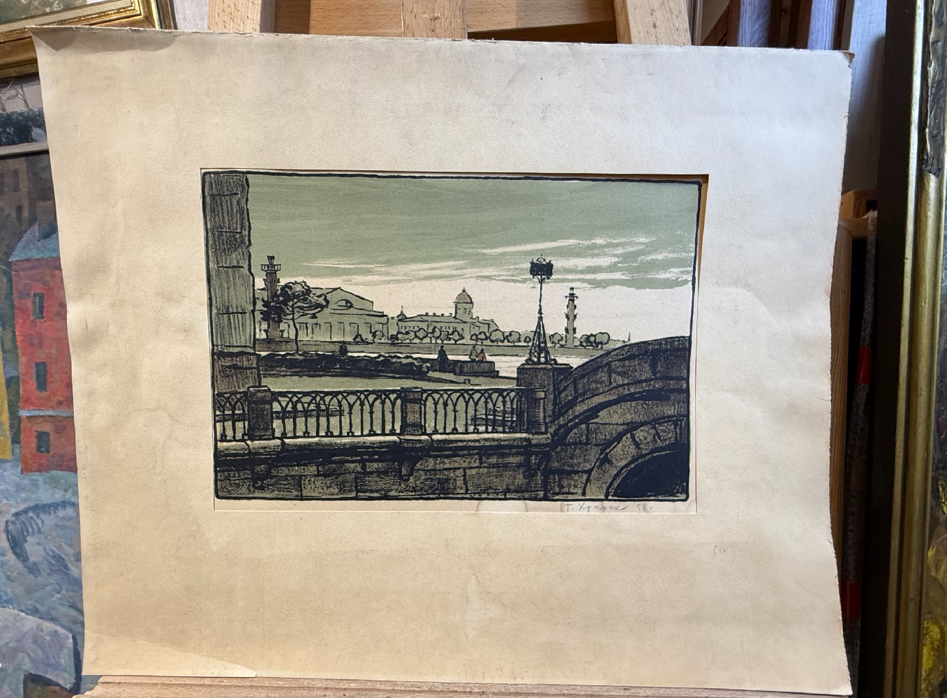 Храпак Георгий Васильевич. Ленинградская набережная