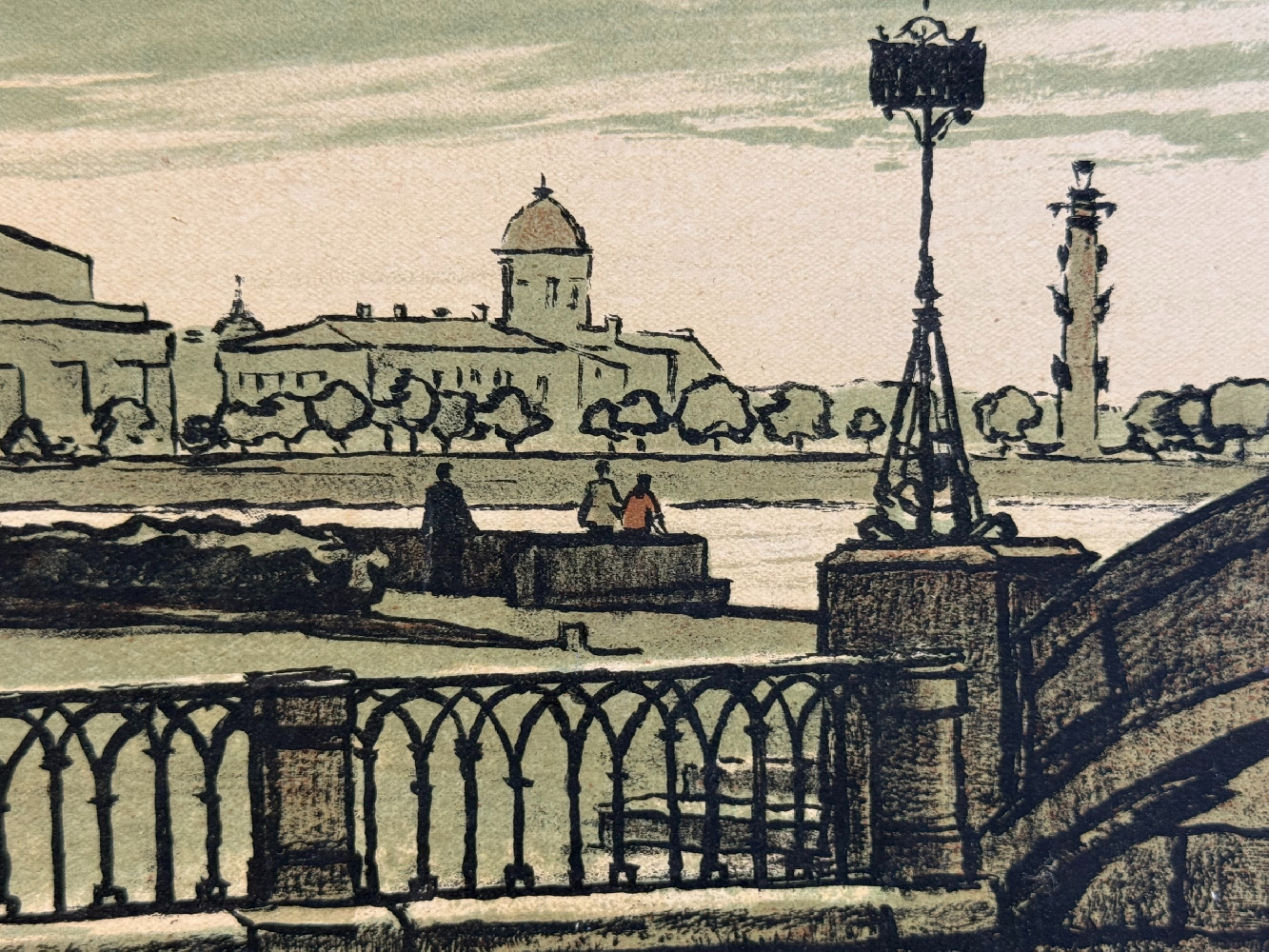 Храпак Георгий Васильевич. Ленинградская набережная