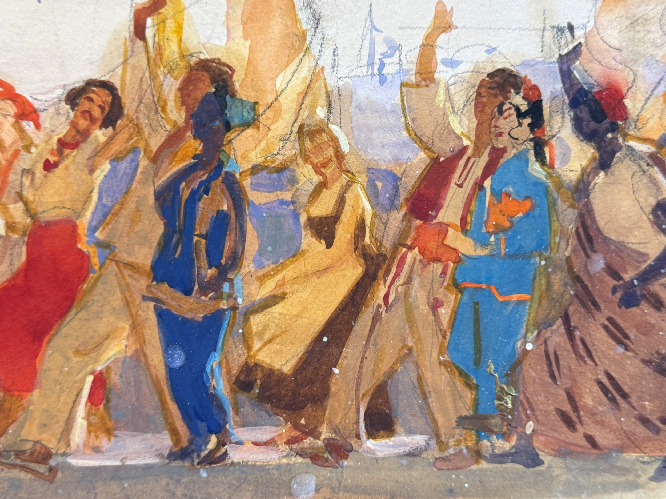 Сергеева Нина Алексеевна. VI Всемирный фестиваль молодёжи и студентов 1957 г.