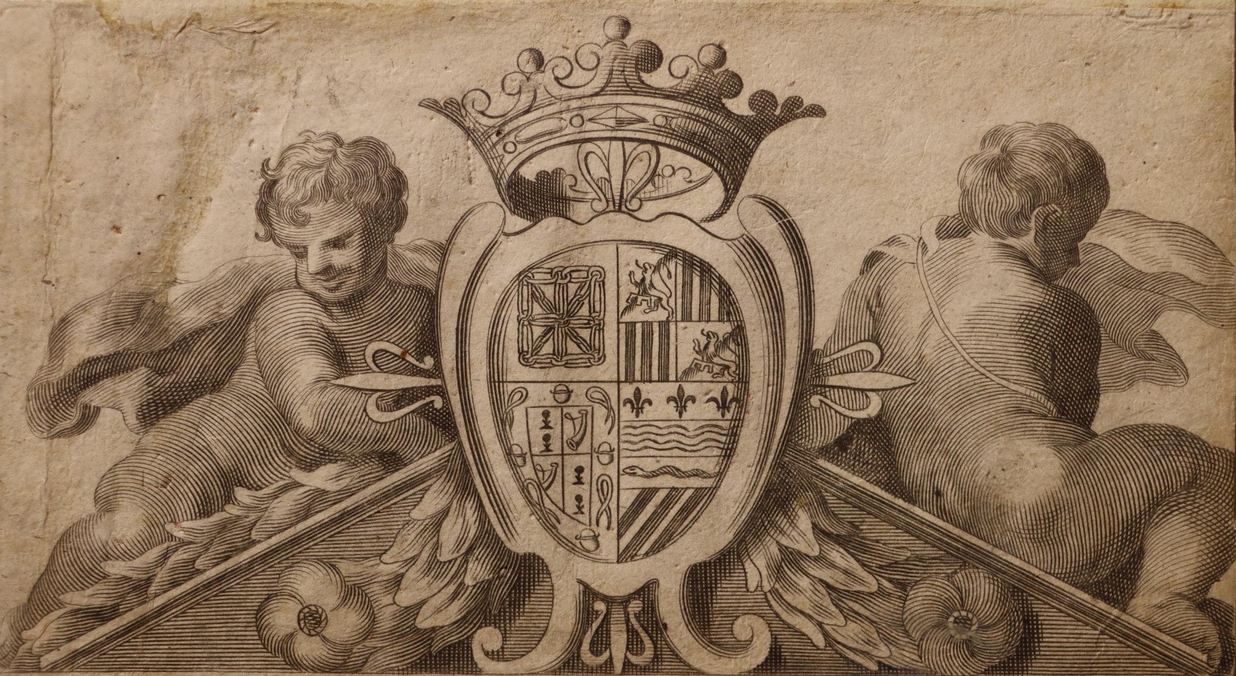 Неизвестный художник . Геральдический герб