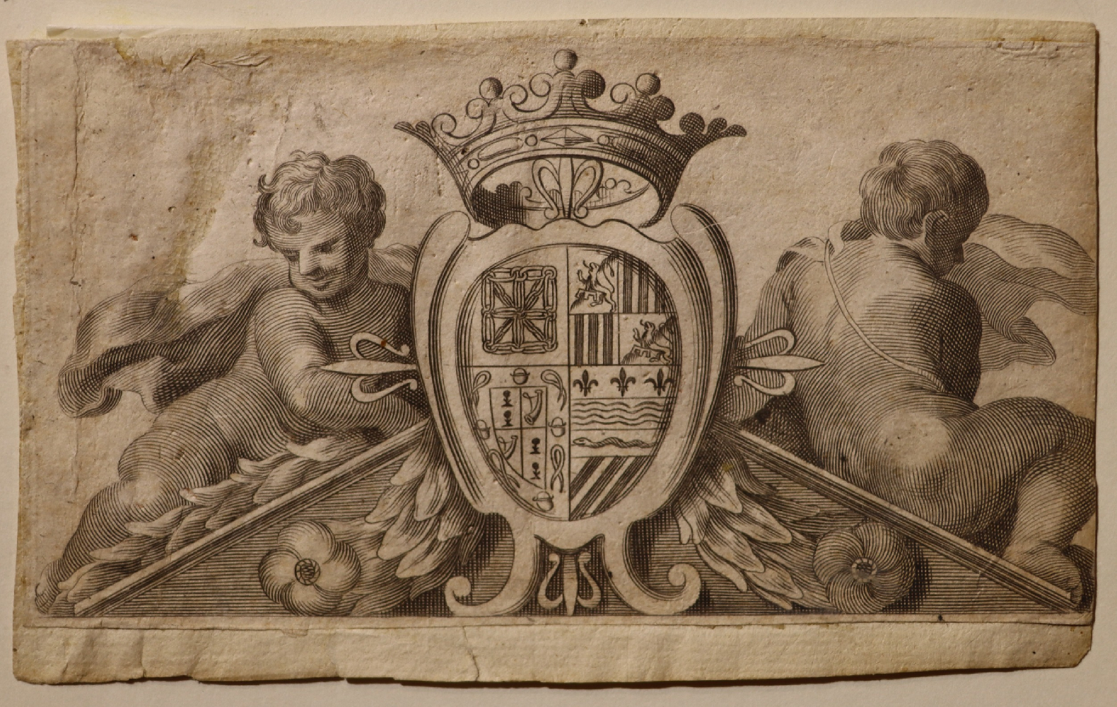 Неизвестный художник . Геральдический герб