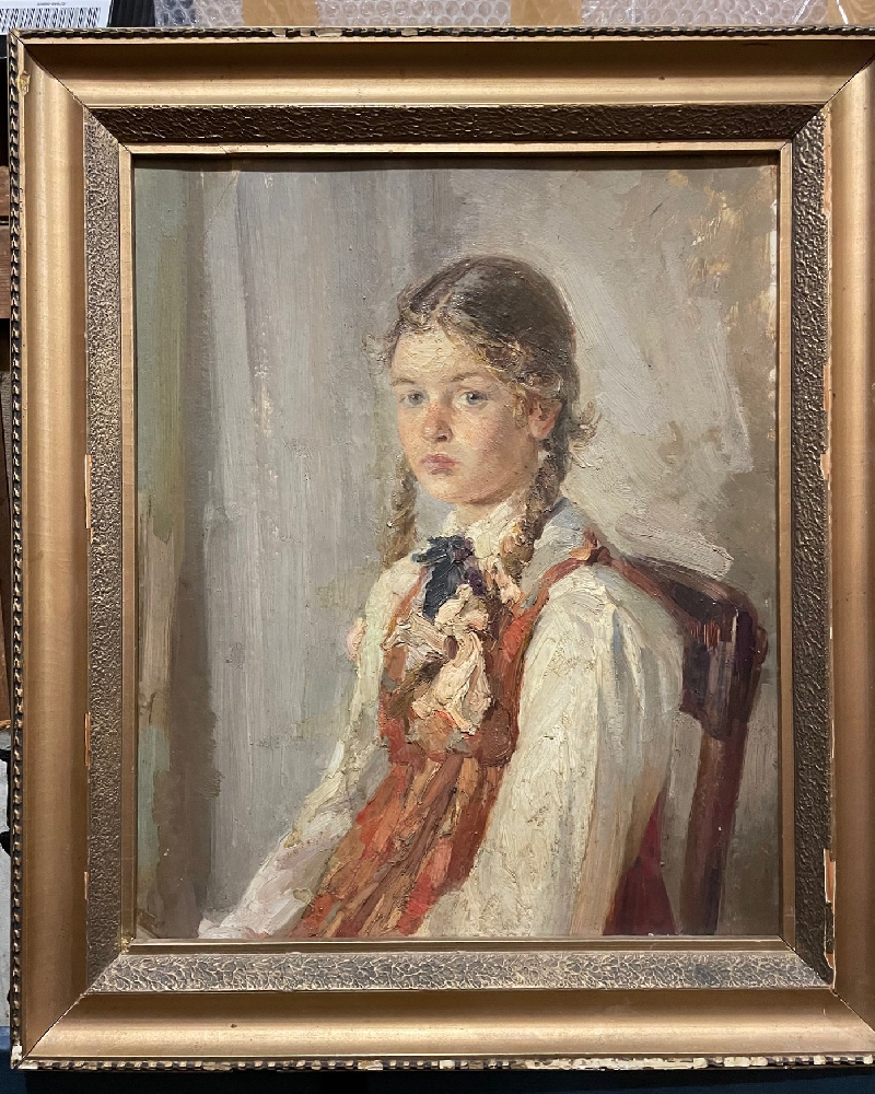 Васин Виктор Фёдорович. Портрет дочери