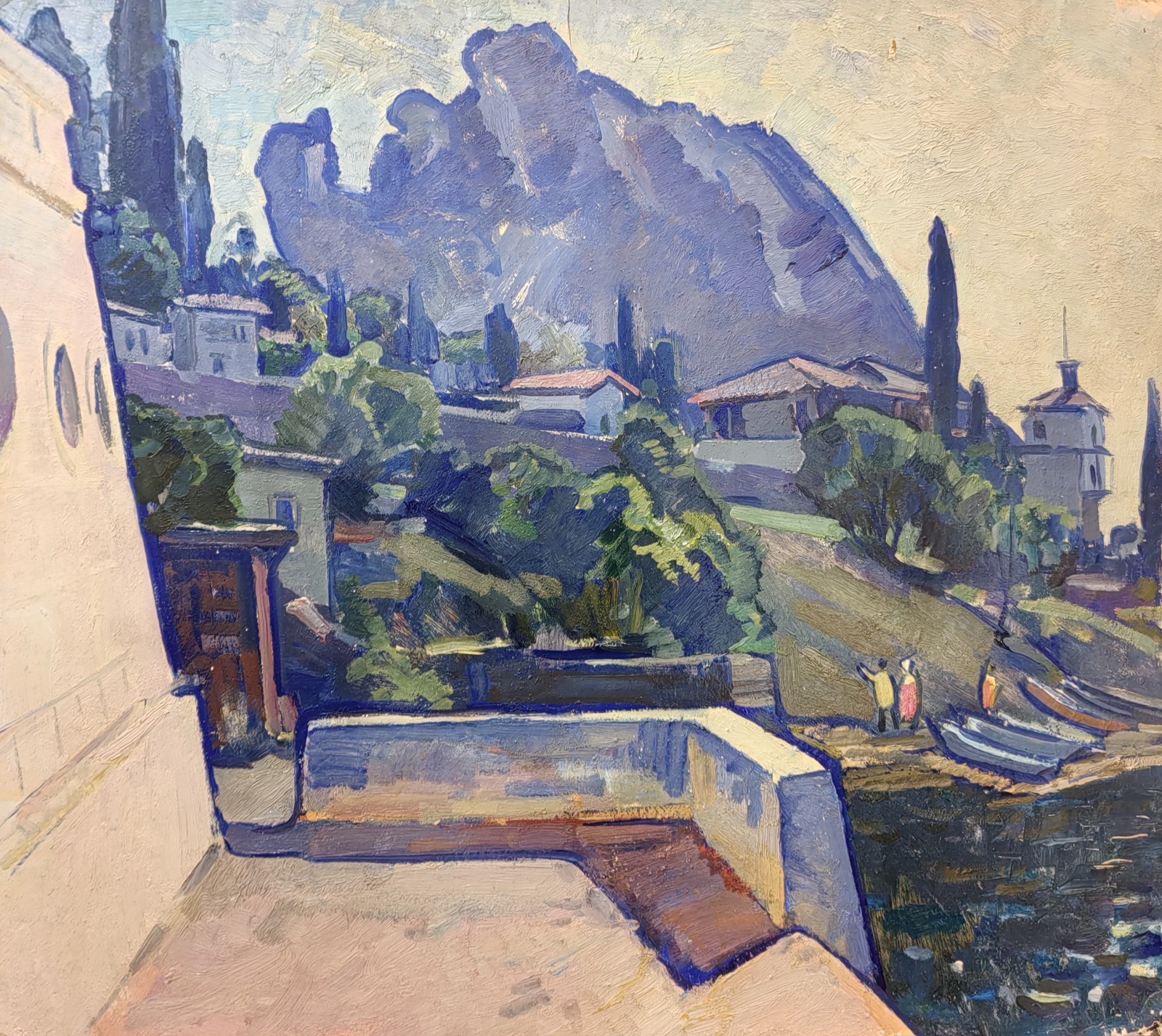 Васин Виктор Фёдорович. Крымский пейзаж. 2