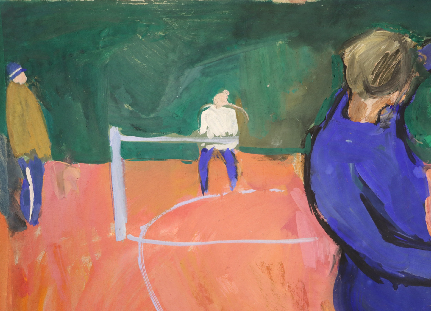 Назаренко Татьяна Григорьевна. Игра в большой теннис