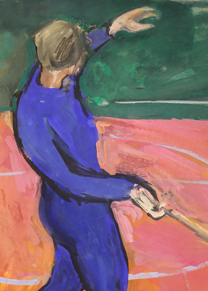 Назаренко Татьяна Григорьевна. Игра в большой теннис