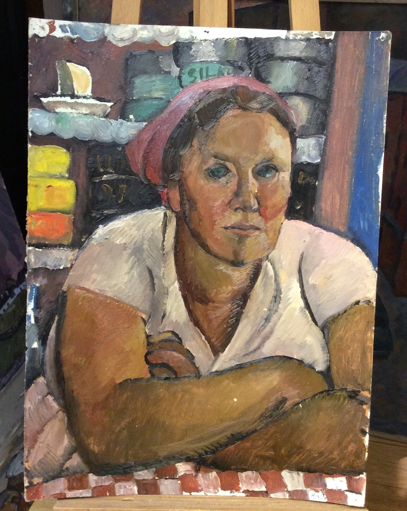 Назаренко Татьяна Григорьевна. Продавец из магазина в Караауле. Казахстан