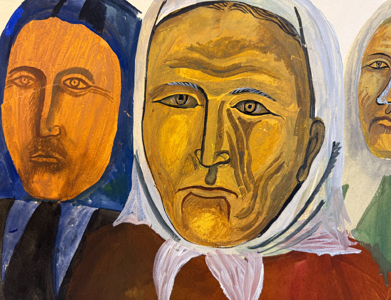 Назаренко Татьяна Григорьевна. Женщины в платках