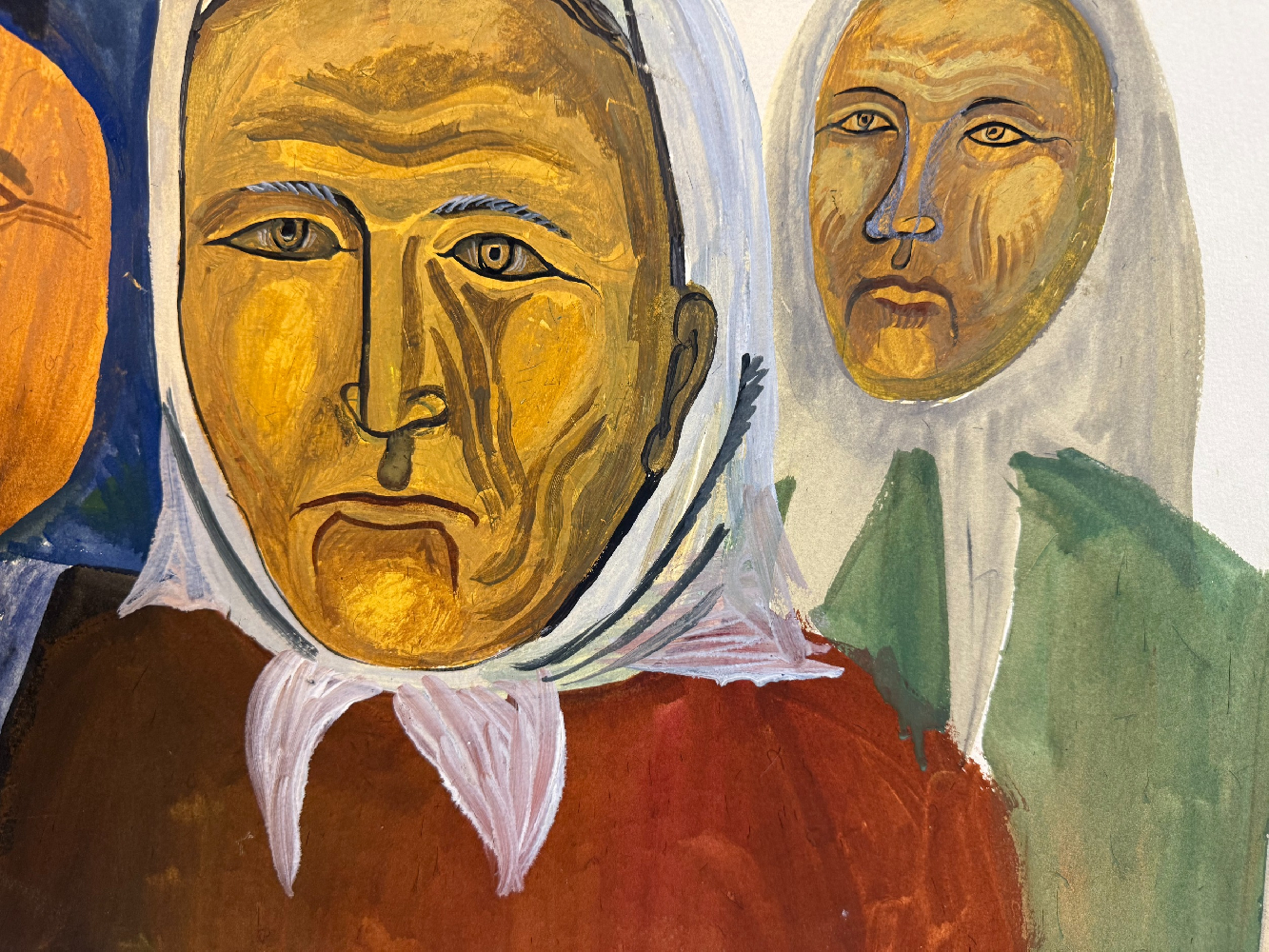 Назаренко Татьяна Григорьевна. Женщины в платках