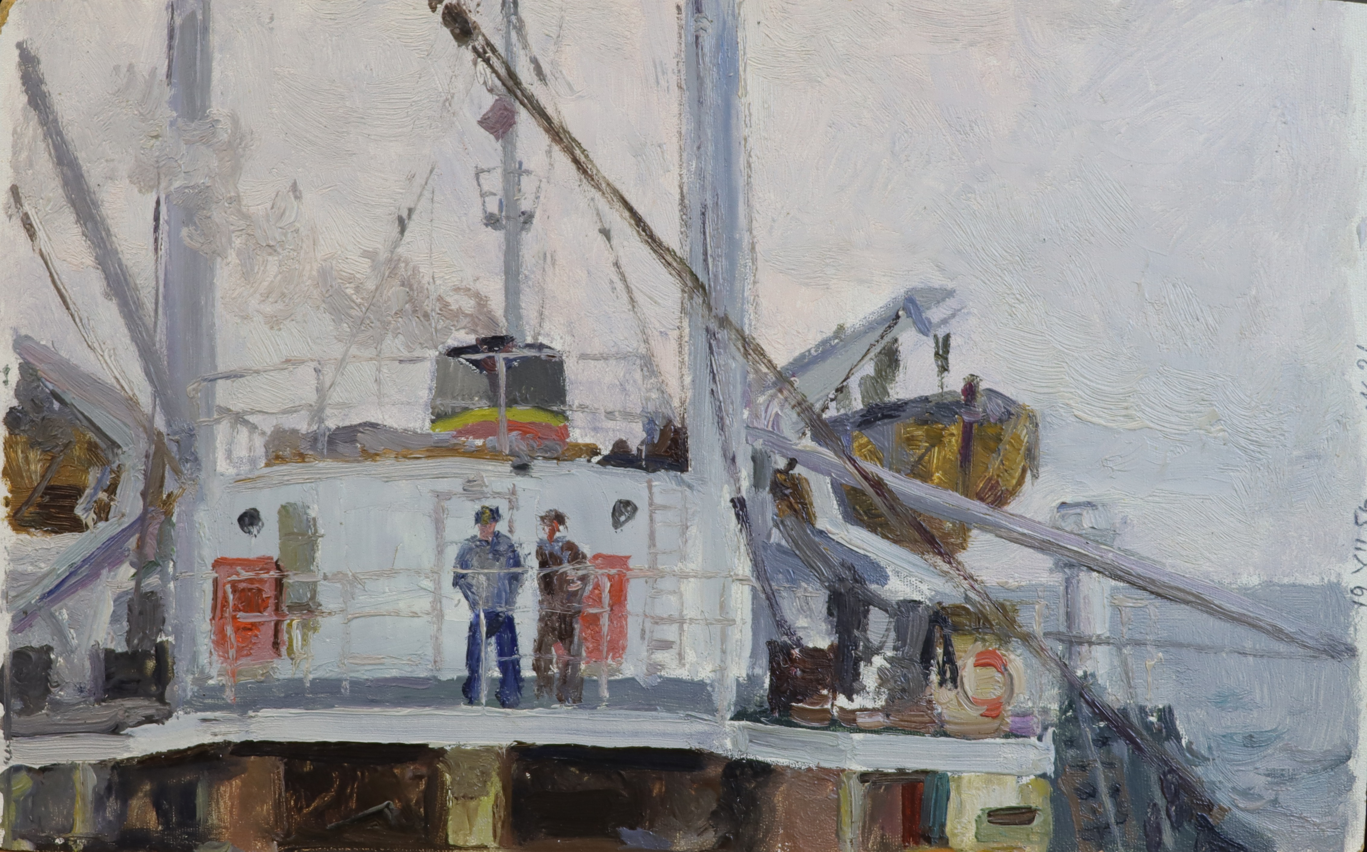 Черкес Даниил Яковлевич. Вахта на 