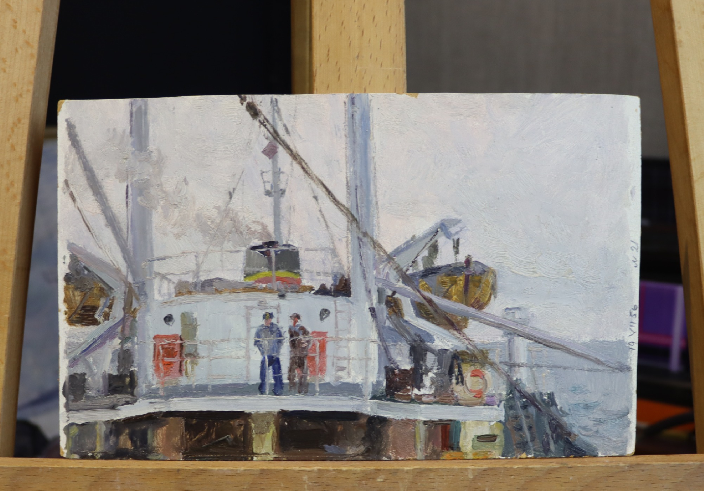 Черкес Даниил Яковлевич. Вахта на 