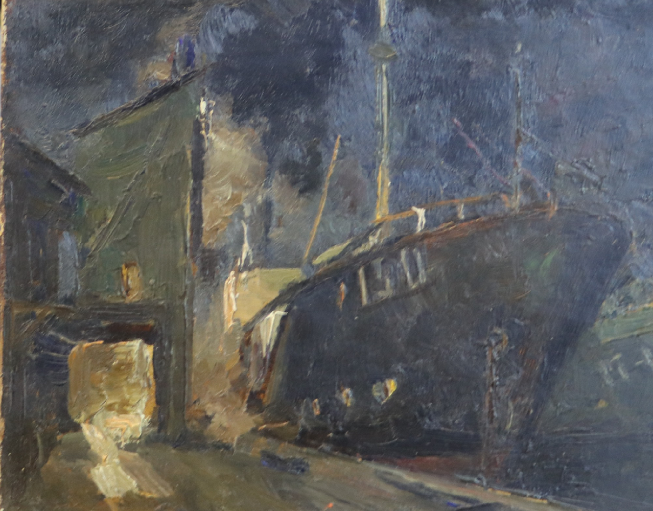 Черкес Даниил Яковлевич. Корабли в порту