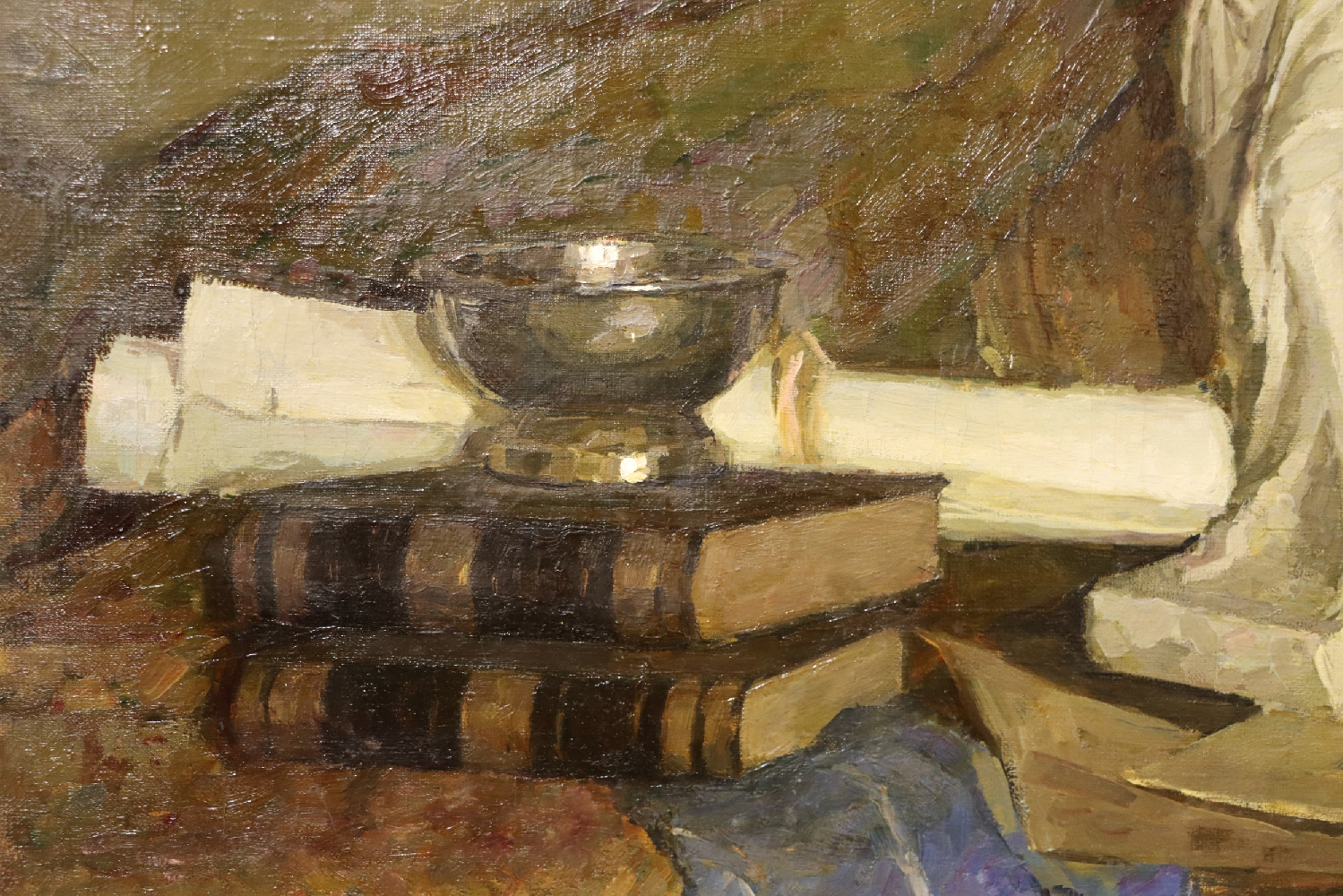 Биргер Борис Георгиевич. Натюрморт. Венера и книги