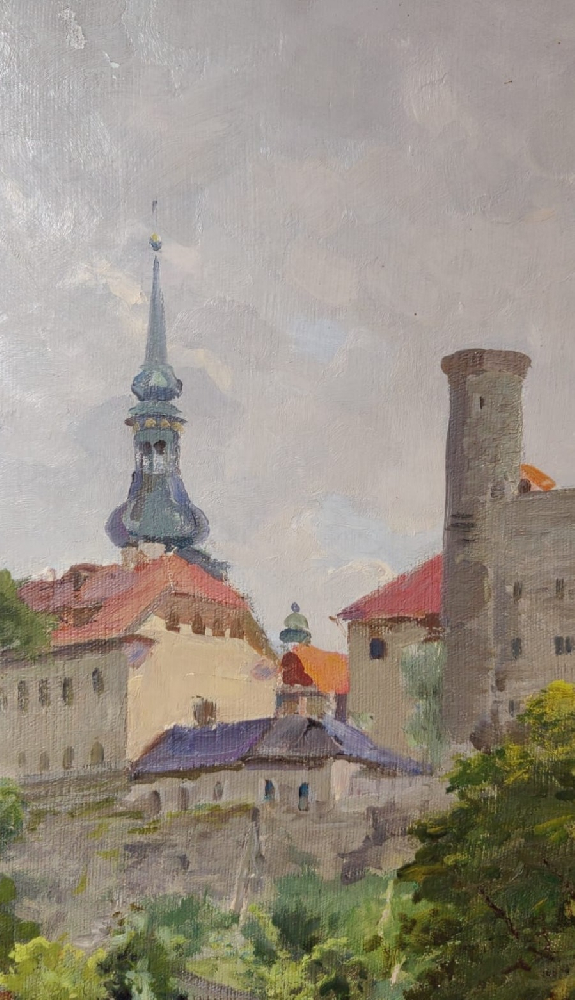 Каманин Сергей Михайлович. Домский собор. Рига.