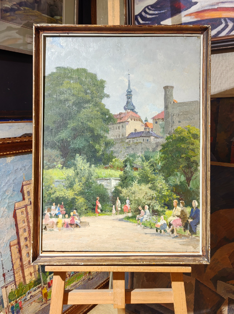 Каманин Сергей Михайлович. Домский собор. Рига.