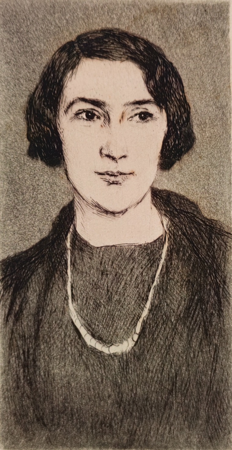 Верейский Георгий Семенович. Портрет молодой женщины