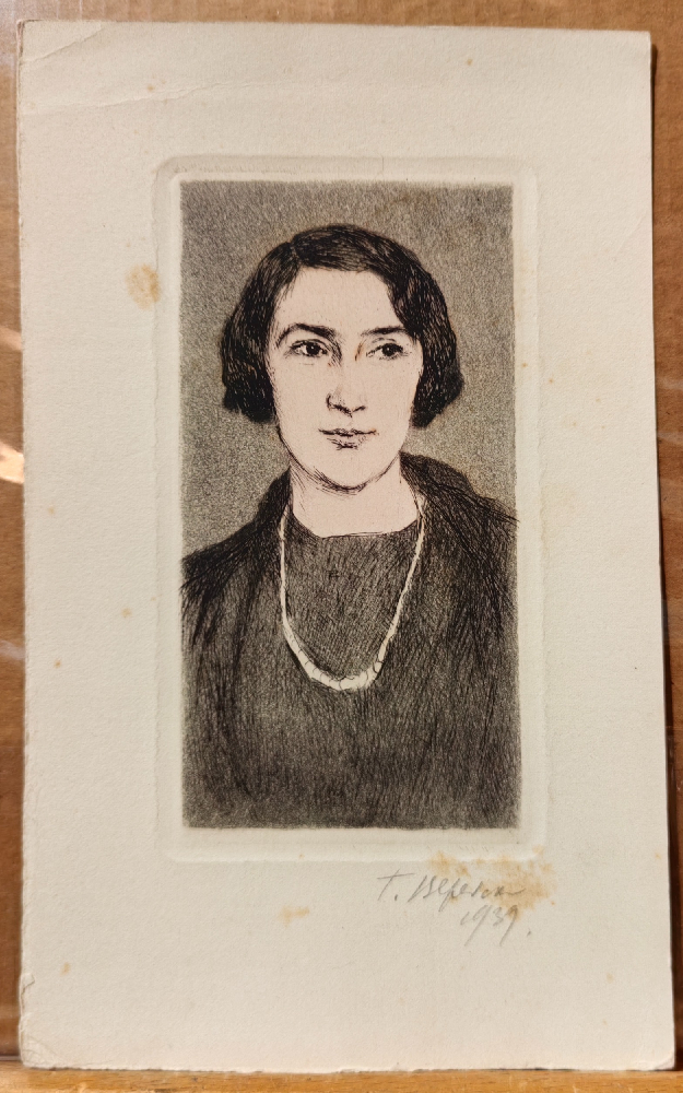 Верейский Георгий Семенович. Портрет молодой женщины