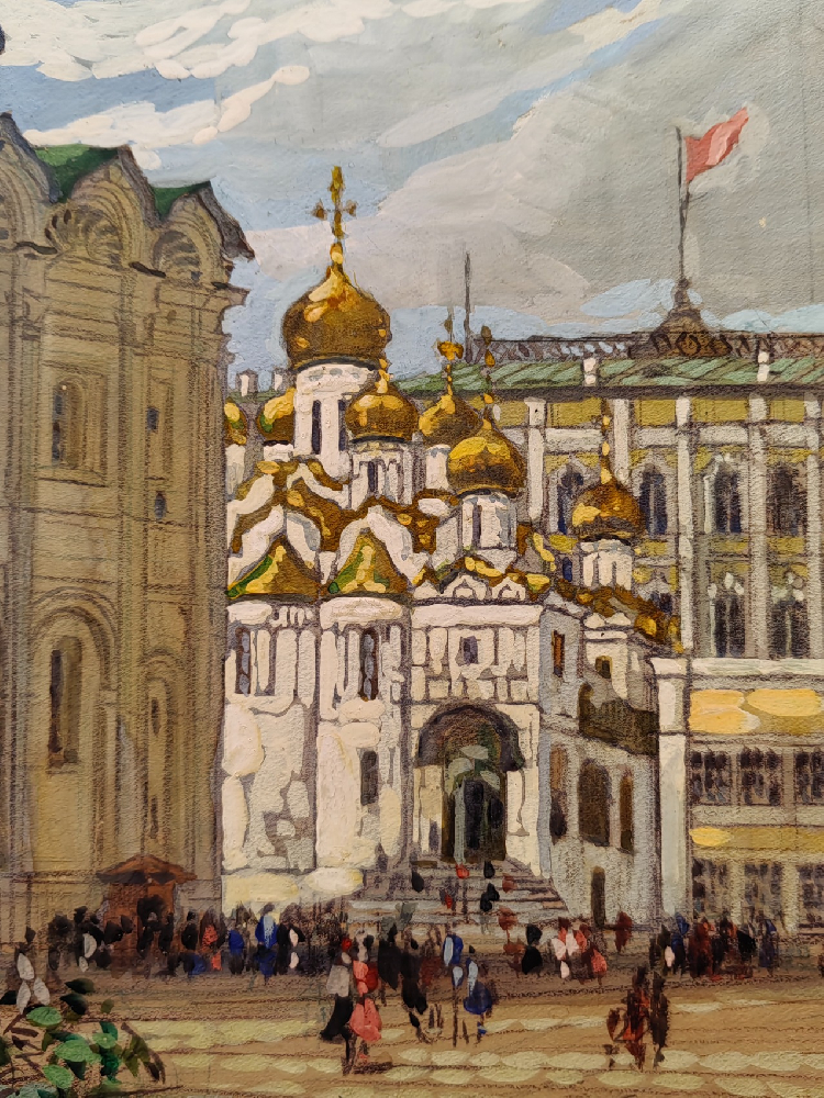 Маторин Михаил Владимирович. В Московском Кремле. Благовещенский и Архангельский соборы